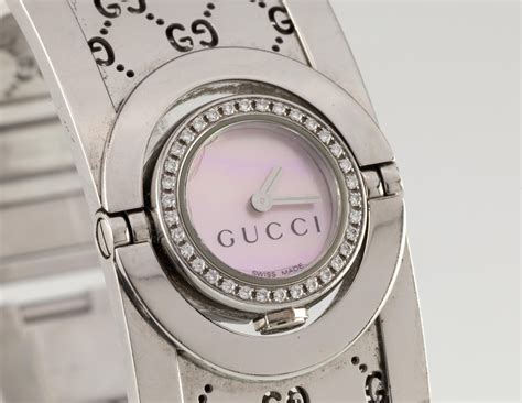 gucci twirl diamond watch|luxury gucci watches.